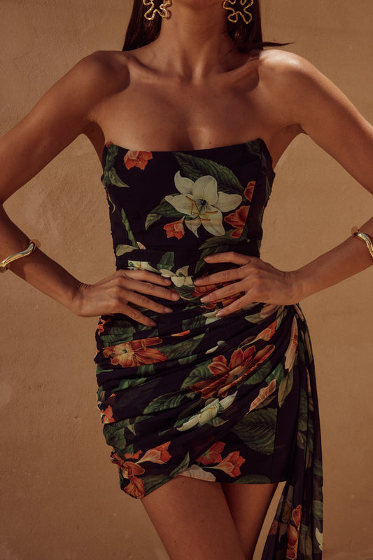 NIGHT LOVER DRESS - BLACK MAIORI