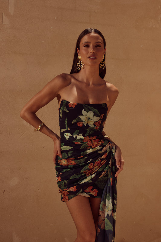 NIGHT LOVER DRESS - BLACK MAIORI