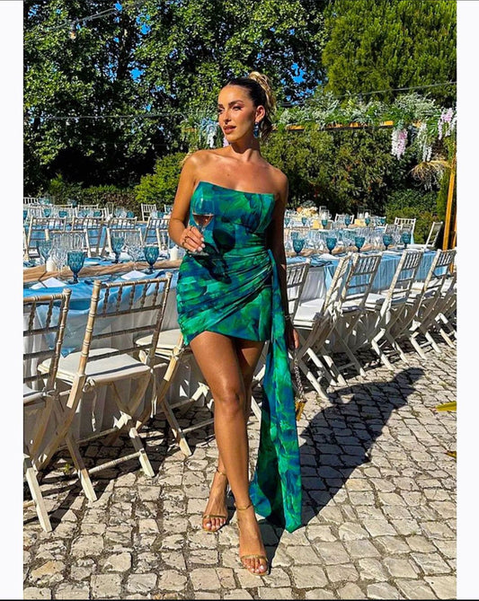 NIGHT LOVER DRESS - CALISTA GREEN