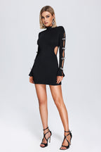 Stella Little Bow Dress - Black